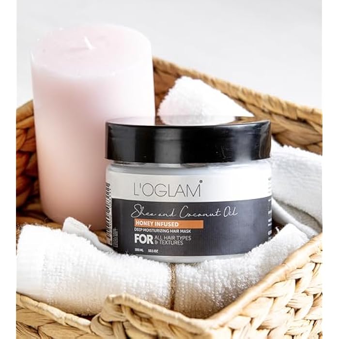 L'OGLAM Shea And Coconut Oil Hair Mask 300 ML - Image 2